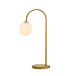 Luminária de Mesa Macadâmia 1xG9 Bivolt - Dourado