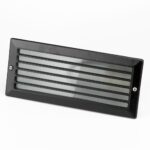 Balizador Einbau Com Grade - Preto Fosco
