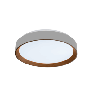 Plafon LED Arbos Redondo 38cm 30W Bivolt Temperatura de Cor Ajustável - Branco