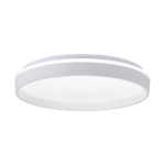 Plafon LED Duetto Redondo 39cm 30W Bivolt Temperatura de Cor Ajustável - Branco