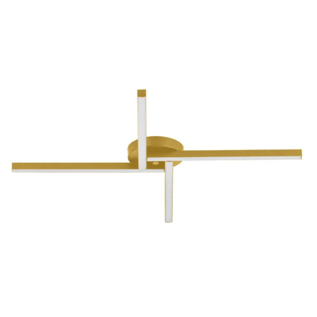 Plafon LED Catarina 60cm 24W Bivolt 3.000K - Dourado