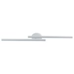 Plafon LED Zig 120cm 30W Bivolt 3.000K - Branco Fosco