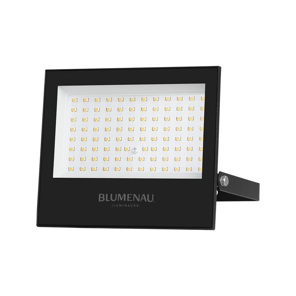 Refletor LED Play 100W Alumínio Bivolt IP66 3.000K