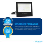 Refletor LED Play 100W Alumínio Bivolt IP66 RGB