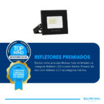 Refletor LED Play 10W Alumínio Bivolt IP66 6.500K