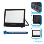 Refletor LED Play 300W Alumínio Bivolt IP66 3.000K