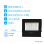 Refletor LED Play 50W IP66 - 6.500K