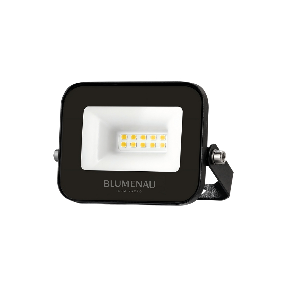 Refletor LED PRO 10W Alumínio Bivolt IP66 6.500K