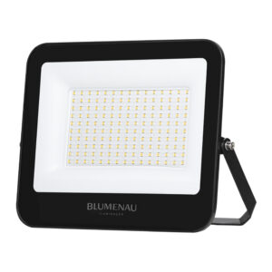 Refletor LED PRO 150W IP66 Bivolt 3.000K - Preto