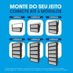 Refletor LED Modular PRO 50W IP66 Bivolt - 6.500K