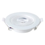 Spot LED Embutir Redondo 6W 3.000K - Branco