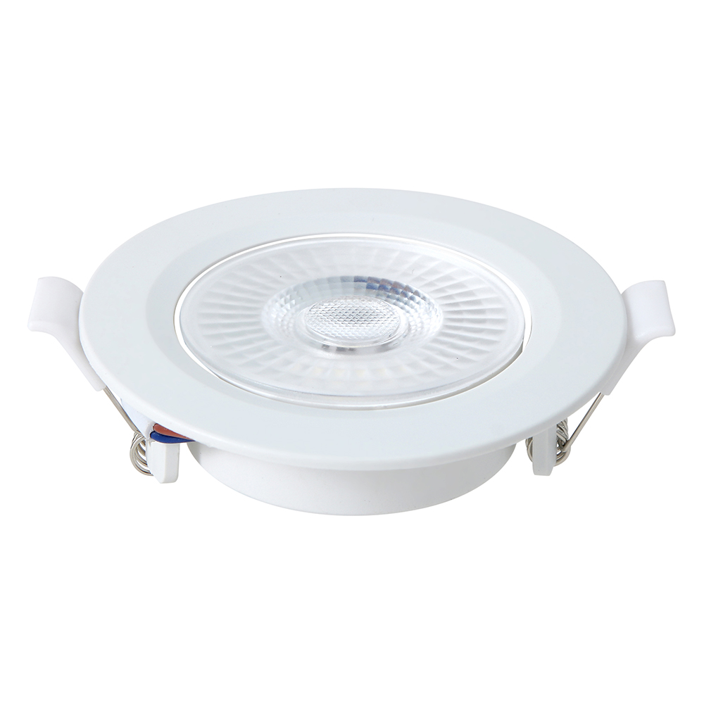 Spot LED Embutir Redondo 6W 4.100K - Branco