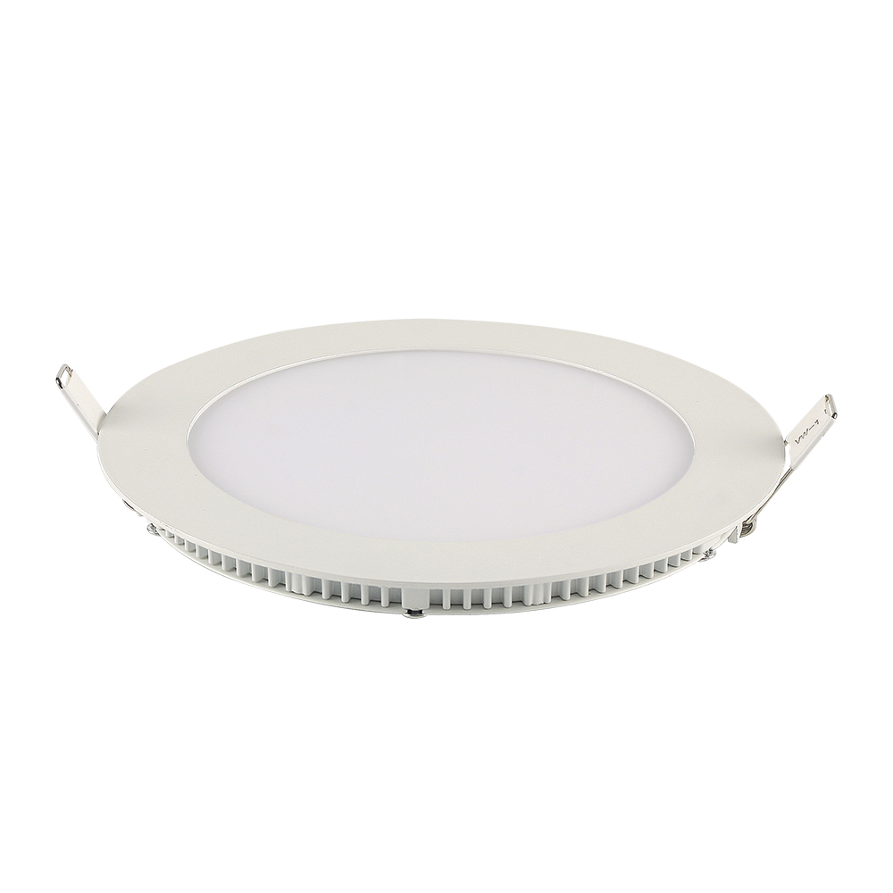Painel LED TECH Slim Redondo Embutir 18W 4.100K - Branco