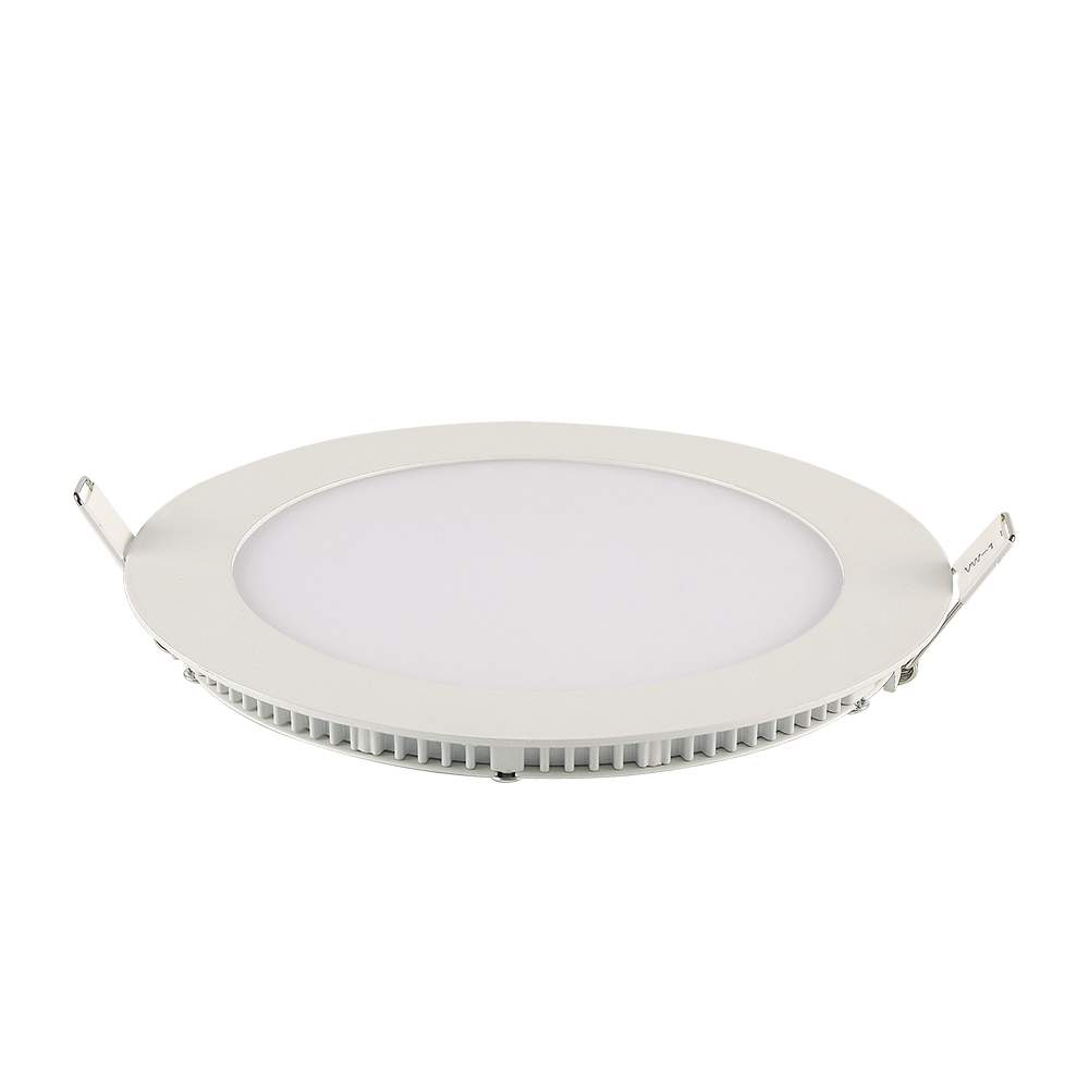 Painel LED TECH Slim Redondo Embutir 24W 4.100K - Branco