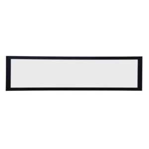 Painel LED Embutir Retangular Alumínio Bivolt 45W 4.100K - Preto