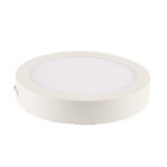Painel LED TECH Slim Redondo Sobrepor 18W 6.500K - Branco
