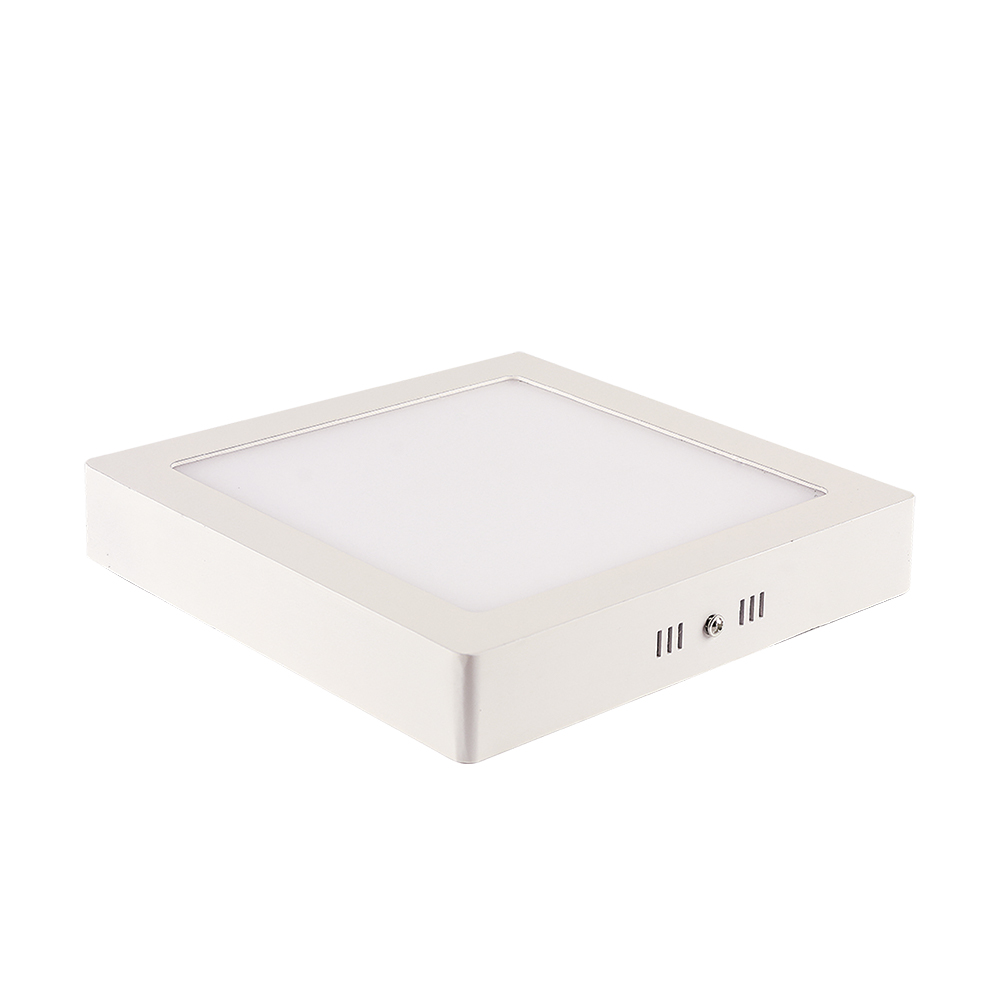 Painel LED TECH Slim Quadrado Sobrepor 12W 4.100K - Branco