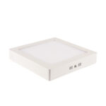 Painel LED TECH Slim Quadrado Sobrepor 12W 6.500K - Branco