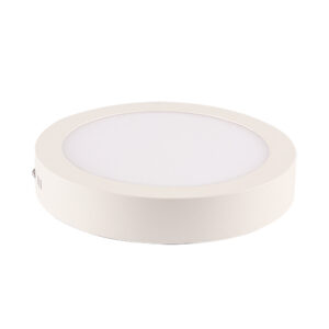 Painel LED TECH Slim Redondo Sobrepor 24W 4.100K - Branco