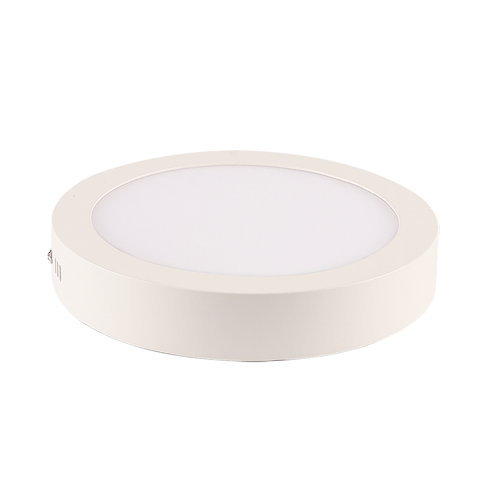 Painel LED TECH Slim Redondo Sobrepor 24W 6.500K - Branco