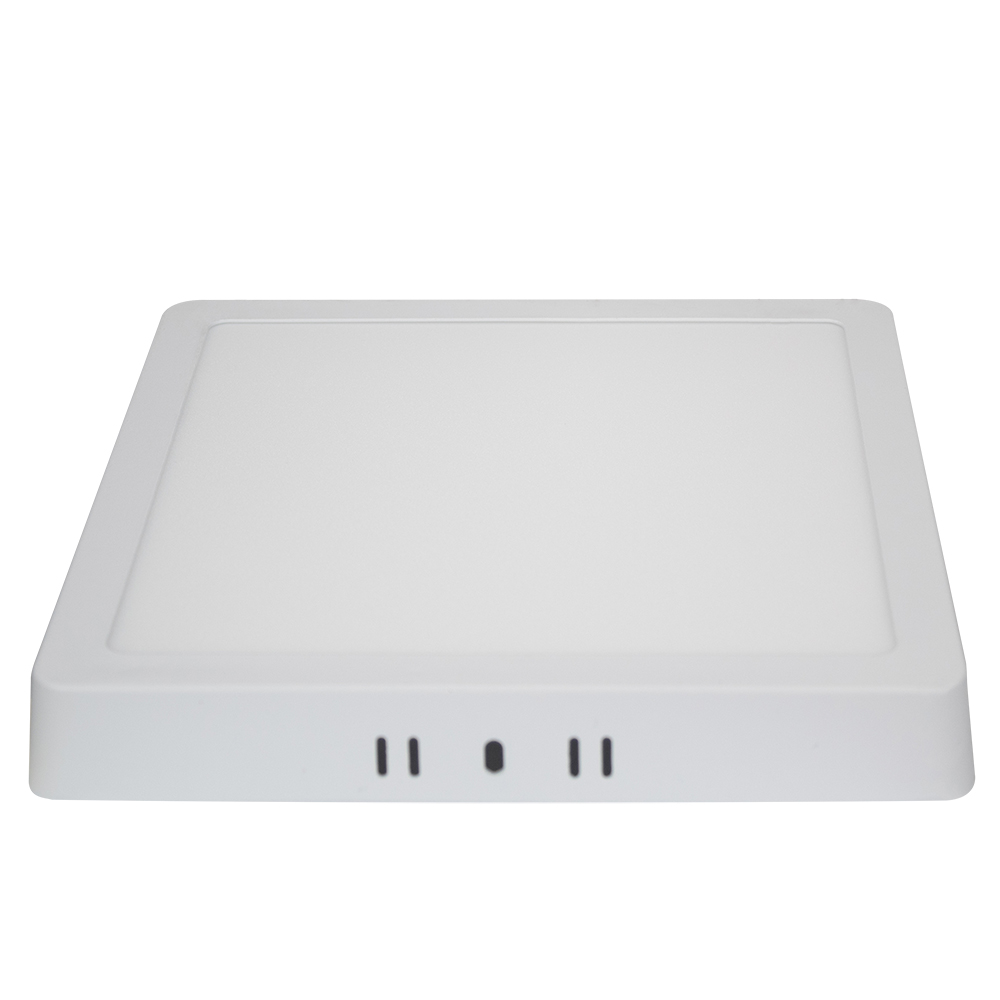 Painel LED TECH Slim Quadrado Sobrepor 18W 3.000K - Branco