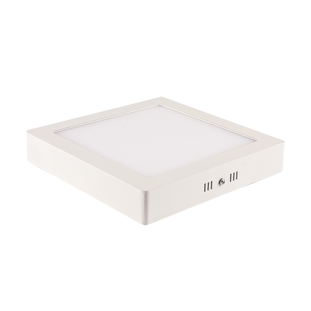 Painel LED TECH Slim Quadrado Sobrepor 18W 6.500K - Branco