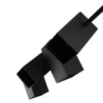 Pendente Kina Light Alumínio 70cm - Preto