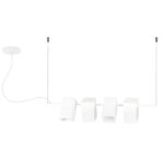 Pendente Kina Light Alumínio 70cm - Branco
