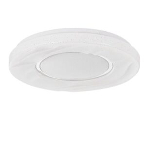 Plafon LED Dafne 18W Bivolt Temperatura de Cor Ajustável - Branco