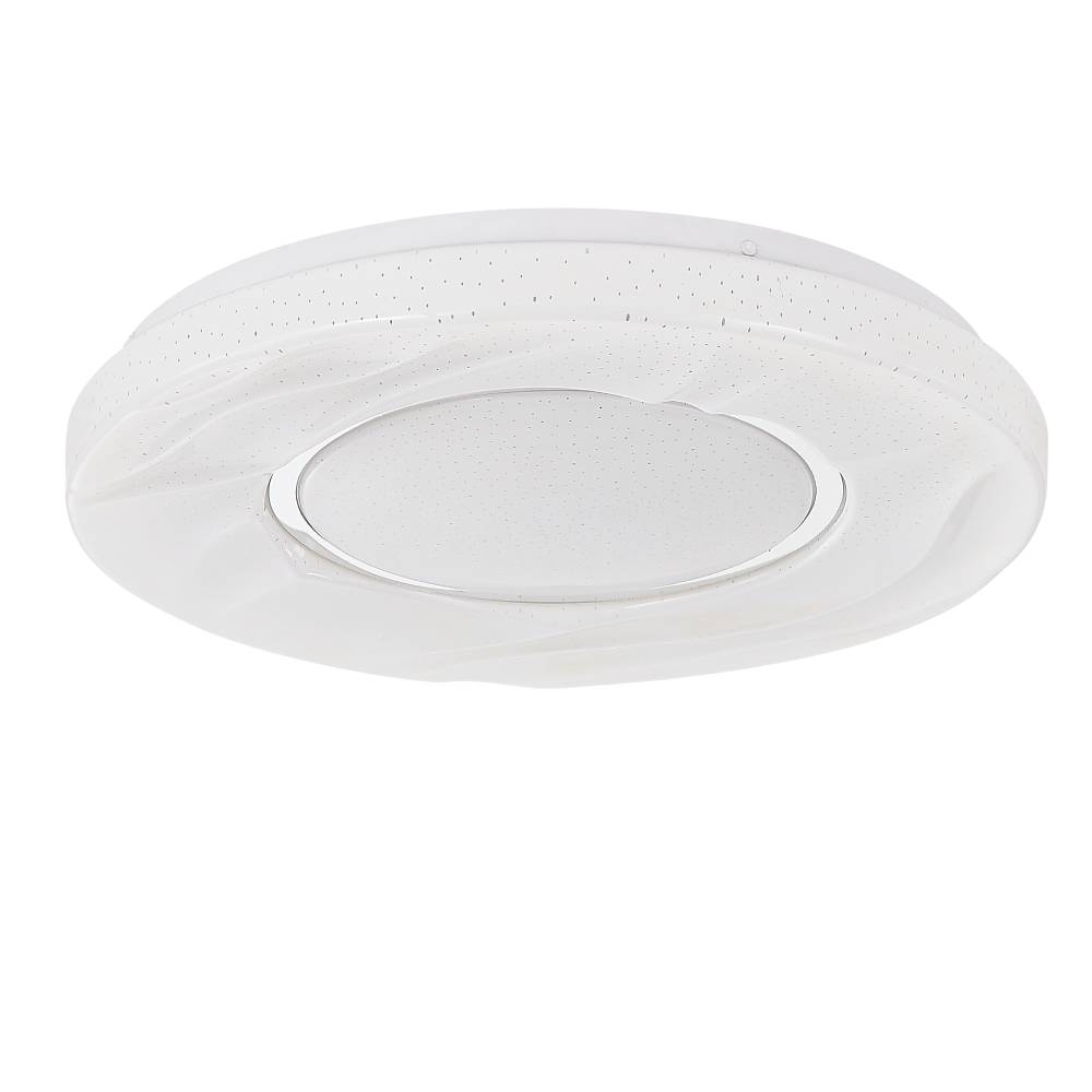 Plafon LED Dafne 18W Bivolt Temperatura de Cor Ajustável - Branco