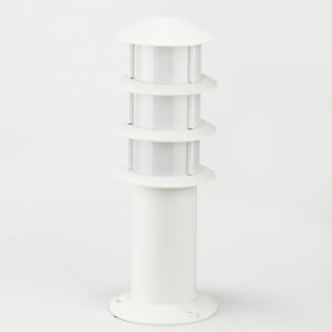 Balizador Oriental 35cm - Branco Fosco