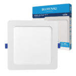 Painel LED Play ABS Embutir Quadrado 12W Bivolt 4.100K - Branco