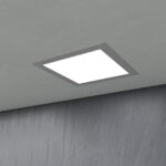 Painel LED Play ABS Embutir Quadrado 12W Bivolt 6.500K - Branco