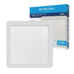 Painel LED Play ABS Sobrepor Quadrado 12W Bivolt 6.500K - Branco