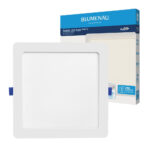 Painel LED Play ABS Embutir Quadrado 18W Bivolt 6.500K - Branco