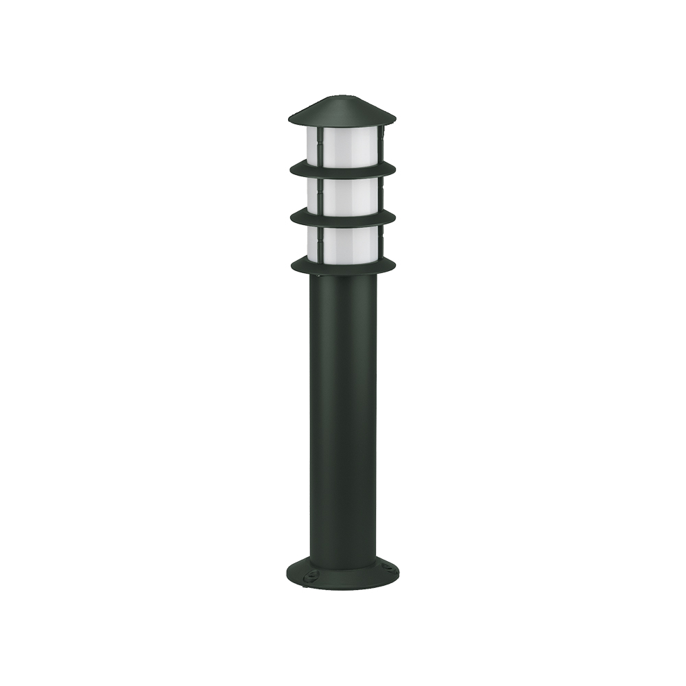 Balizador Oriental Alumínio 55cm - Verde Jardim