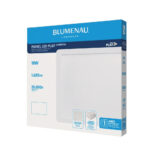 Painel LED Play ABS Sobrepor Quadrado 18W Bivolt 3.000K - Branco