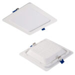 Painel LED Play ABS Embutir Quadrado 24W Bivolt 6.500K - Branco