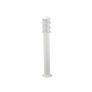 Balizador Oriental Alumínio 75cm - Branco Fosco