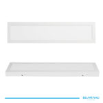 Painel LED Sobrepor Retangular 20W - Branco Neutro 4.100K