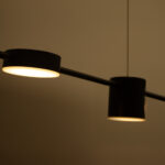 Pendente LED Lume 8W Bivolt 3.000K - Preto
