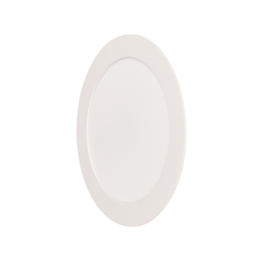 Painel LED Play Embutir Redondo 12W Bivolt 6.500K - Branco