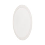 Painel LED Play Embutir Redondo 18W Bivolt 3.000K - Branco