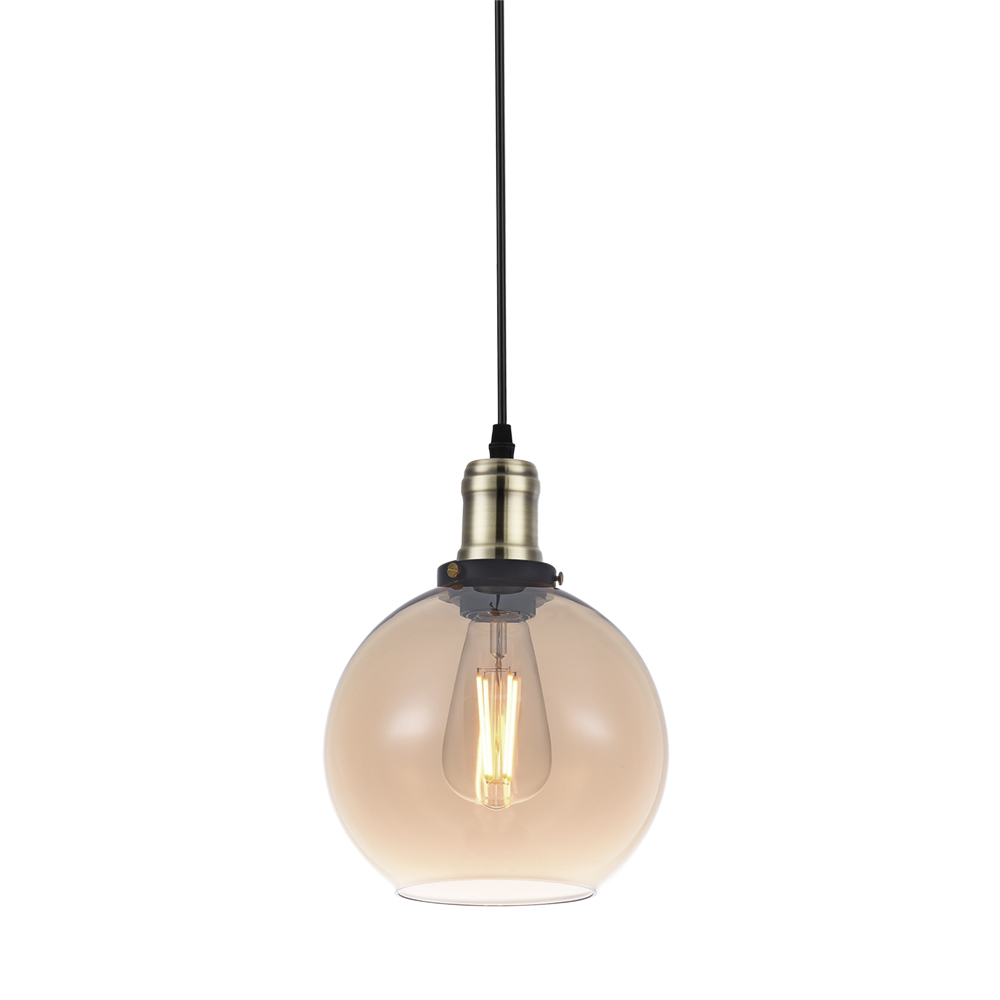 Pendente Soho Globe - Vidro Âmbar