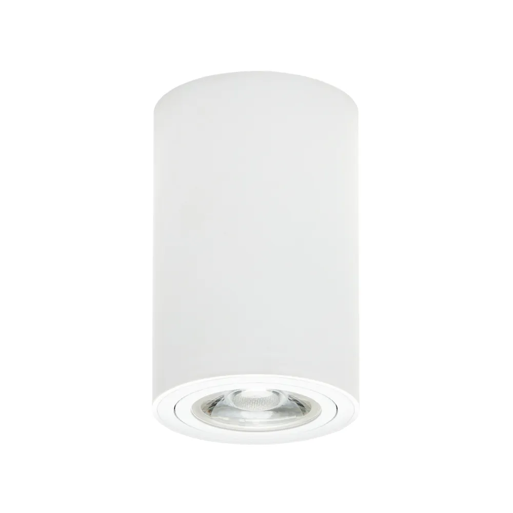 Plafon Tower Redondo Face Plana Dicroica BT 72x110mm